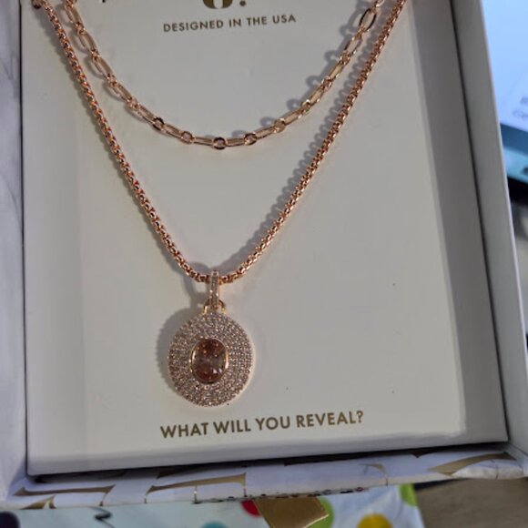 NK81249 LUXE LAYER NECKLACES - Picture 4 of 5